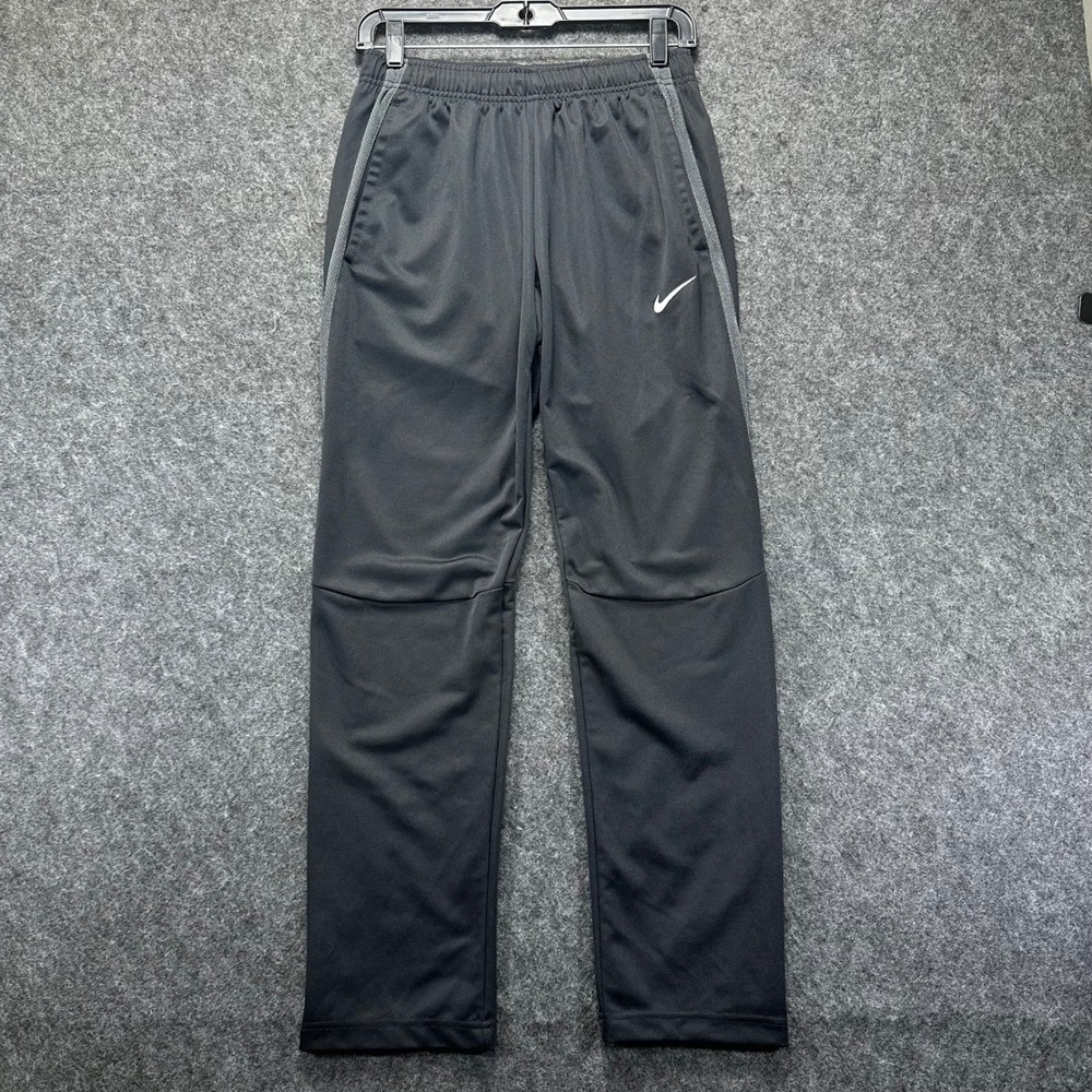 Nike Mens Black Dri-FIT Academy Training Soccer Track Pants Small